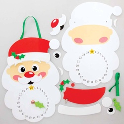 Weihnachts-Countdown (pro Set 4) Bastelaktivitäten zu Weihnachten