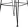 Beliani Barhocker 2er Set Rattan Schwarz