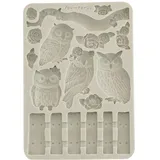 Stamperia Silicon Mould A5 Scrapbooking The Owl’s House