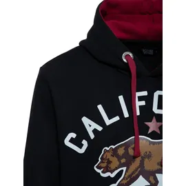 King Kerosin Hoodie schwarz 3XL