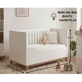 Arthur Berndt Umbauseite, für Babybett Lina 70 x 140 cm,