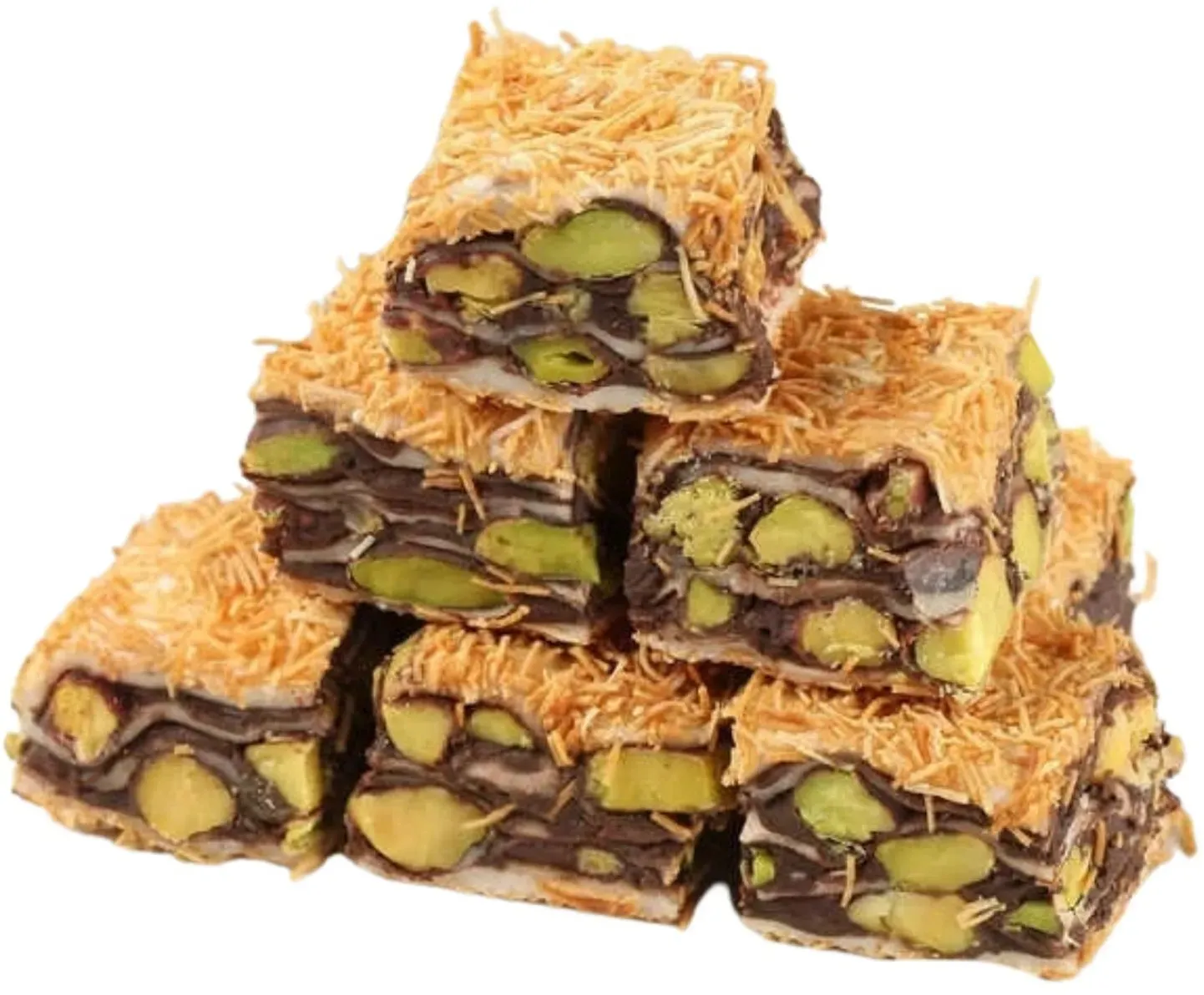 Öz Natur | Turkish Delight Baklava Lokum mit Pistazien, Schokolade und Kadayif 0,3 kg