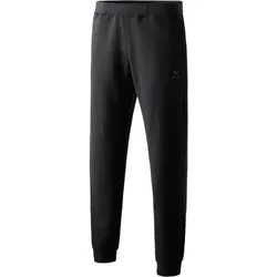 ERIMA Kinder Sweatpant mit Bündchen, Schwarz, 116