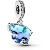 Pandora 793339C01 Charm-Anhänger Blauer Muranoglas-Elefant