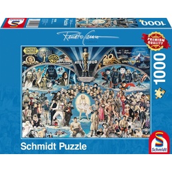Schmidt Spiele GmbH Puzzle 1000 Teile Schmidt Spiele Puzzle Renato Casaro Hollywood 59398, 1000 Puzzleteile