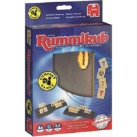 Jumbo Spiele Original Rummikub Kompakt Spiel - der Spieleklassiker als Reise-Edition - Gesellschaftsspiel für die ganze Familie