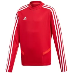 adidas Tiro19 Herren Langarm-Shirt mit Climacool-Technologie Fitness-Shirt Langarm-Pullover D95920 Rot - XXL