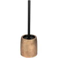 Wenko WC-Garnitur Mod. Tremea Bronze/Schwarz
