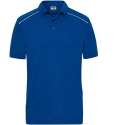 Funktions Polo-Shirt "JN892" UV-Schutz - S - dark-royal