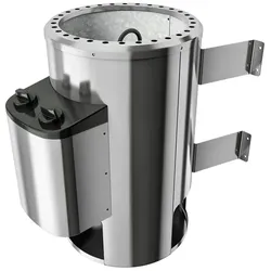 KARIBU Saunaofen, inkl. integrierter Steuerung, 3,6 kW - silberfarben