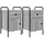 vidaXL Nachtschrank 2 Stk. 35 x 36,5 x 61 cm Grau