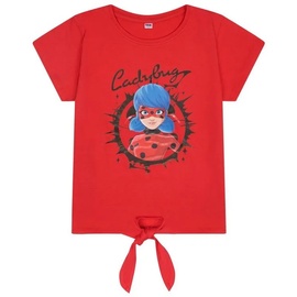 Miraculous - Ladybug - T-Shirt Miraculous in rot, Gr.110/116,