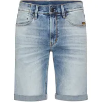 G-Star regular fit Jeansshorts mit Eingrifftaschen Modell 'Mosa', Hellblau,