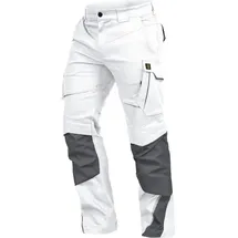 Leibwächter FLEXH Flex Line, Bundhose weiß/grau Gr. 58