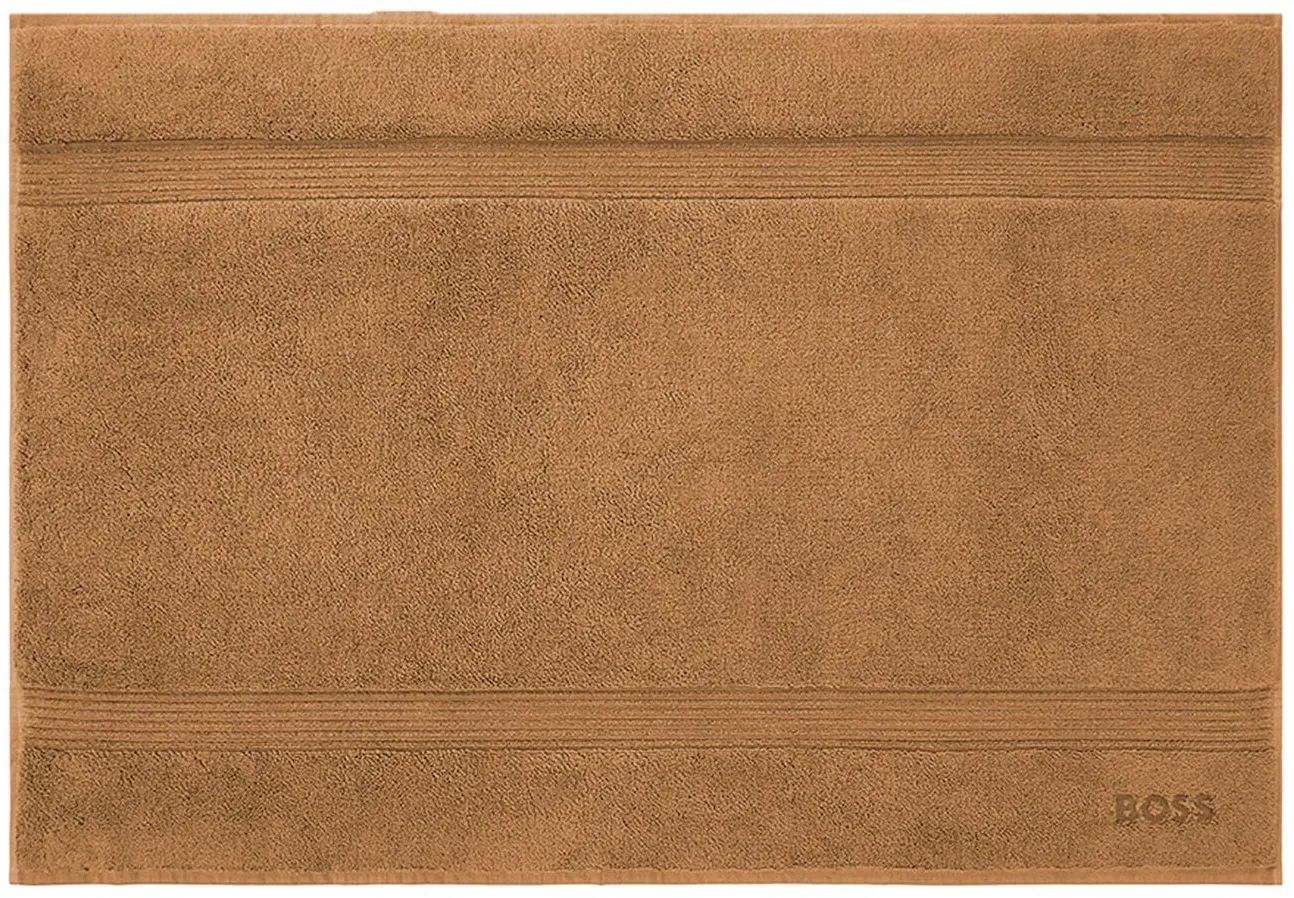 Hugo Boss Home Badematte Loft 60x90 cm | camel - braun
