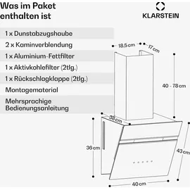 Klarstein Alina Kopffreihaube 40 cm Weiß