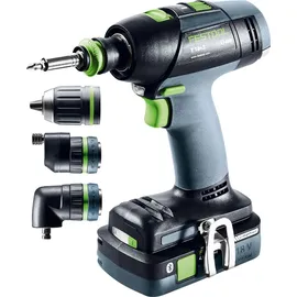 Festool T 18+3 HPC 4,0 I-Set inkl. 2 x 4,0 Ah + Ladegerät + Zubehör im Systainer