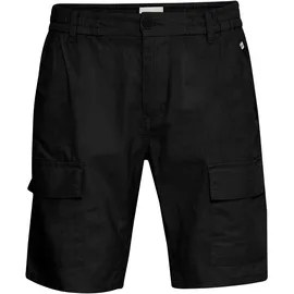 Blend Shorts BLEND BHWoven", Herren, Gr. XL, N-Gr, schwarz, 51% Leinen, 49% Baumwolle, CO., Hosen Shorts