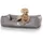 Knuffelwuff Hundebett Madison 120 x 85 cm grau