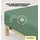 schlafgut Easy Jersey Elasthan Boxspring 120 x 200 - 130 x 220 cm green mid