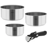 tresice france Cook Expert Topf-Set 3-tlg. Kochtopf + Einhandtopf + Stielkasserolle