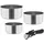 tresice france Cook Expert Topf-Set 3-tlg. Kochtopf + Einhandtopf + Stielkasserolle