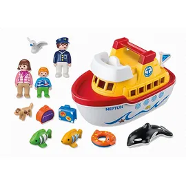 Playmobil 1.2.3 Mein Schiff zum Mitnehmen (6957)
