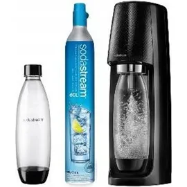 Sodastream Easy schwarz + PET-Flasche + Zylinder