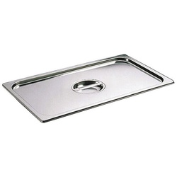 Bourgeat Edelstahldeckel mit Griff GN 1/4 - für Gastronorm-Behälter ohne Griff (748014)