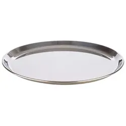 APS Serviertablett KAFFEEHAUS Ø 27cm 30148 Edelstahl