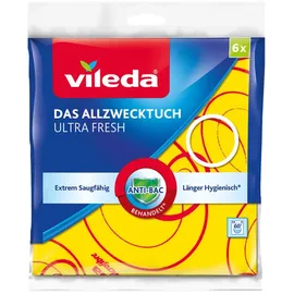 Vileda Allzwecktuch Das Wischtuch Geruchsstopp 6er-XXL Pack