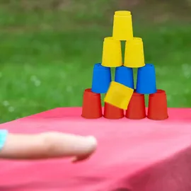 Relaxdays Kinderparty Spiele 3 in 1 Set