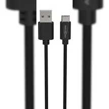 Ansmann USB-C auf USB-A 1 m Schwarz
