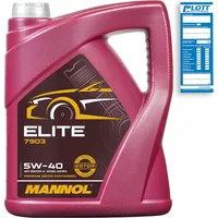 5L Mannol Elite Motoröl 5W-40 API SN/CH passend für VW 502.00 505.00 MB 229.3 229.5 BMW Longlife-01
