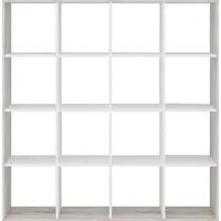 FMD Raumteilerregal Mega 138,5 x 33 x 143 cm Beige