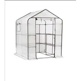 Greenyard Tomatengewächshaus Alu Grün HKP 4 mm 2,04 m2