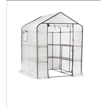 Greenyard Tomatengewächshaus Alu Grün HKP 4 mm 2,04 m2