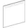 Geberit Option Basic Square Lichtspiegel, Beleuchtung oben, 502807001