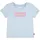 Levi's T-Shirt LEVI'S KIDS "LVG BATWING TEE", Mädchen, Gr. 18M (86), blau (country air), Jersey, Obermaterial: 100% Baumwolle, Basic schmal hüftbedeckend, Rundhals, Shirts T-Shirt, mit LEVIS-Print - for BABY GIRLS