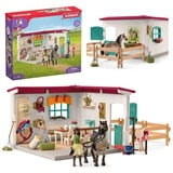 Sarcia.eu Spielfigur Schleich Horse Club - Sattelkammer, Stallmeisterzimmer, Figuren ab 5+