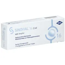 ibsa pharma gmbh Sinovial 16 2 Ml 0,8% 16mg/2ml Hyaluronsäure-na