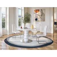 Vente-unique Ausziehbarer Tisch - 4 bis 6 Sitzplätze -