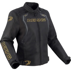 Bering Sweek, Textiljacke wasserdicht Damen - Schwarz/Gold - T6