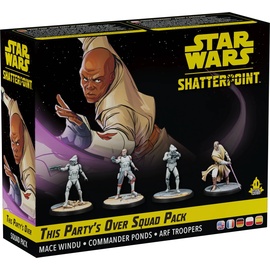 Atomic Mass Games Star Wars: Shatterpoint - This Party's Over Mace Windu Squad Pack Abbildung