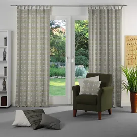 Wirth Tischdecke LAUFENBERG 130 x 190 cm Rot/Orange