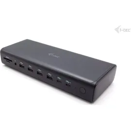 iTEC i-tec Universal 6x 4K/60Hz, 2xHDMI, 2xDP, 2xUSB-C(4K), 4xUSB-C(10 Gbps), 4xUSB-A, 1xLAN(bis zu 2,5Gbps), 1xSD/TF, Power Delivery 140W