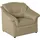 DOMO collection Sessel Mezia Polyester 98 x 84 x 82 cm Beige