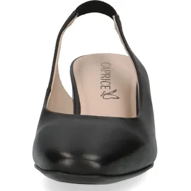 CAPRICE Slingpumps in Schwarz 39