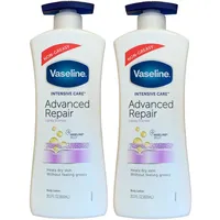 2 x Vaseline Intensive Care Advanced Repair Parfümierte Körperlotion 600 ml