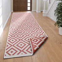 MY HOME »Ronda Wendeteppich« rechteckig 5 mm Höhe Sisal-Optik, Flachgewebe, In- und Outdoor, geometrisches Boho Design